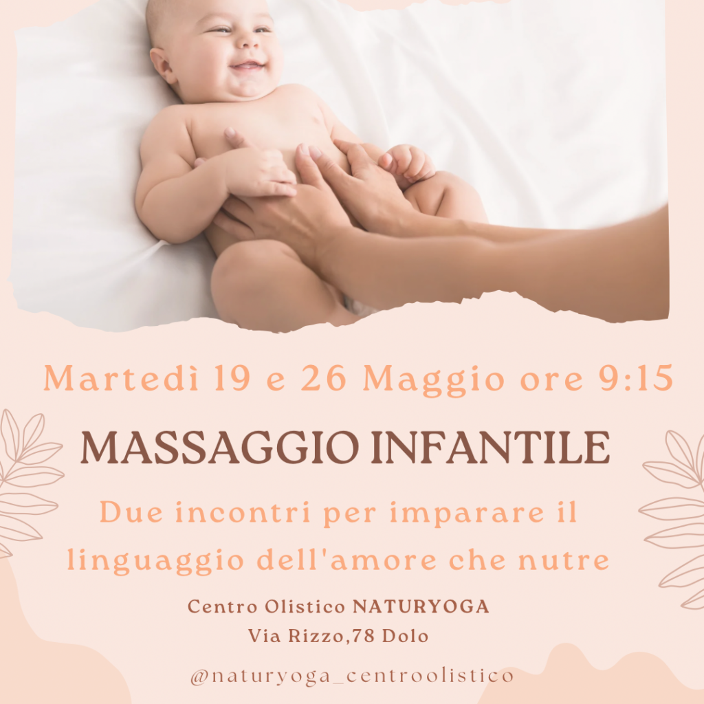 Locandina evento Massaggio infantile